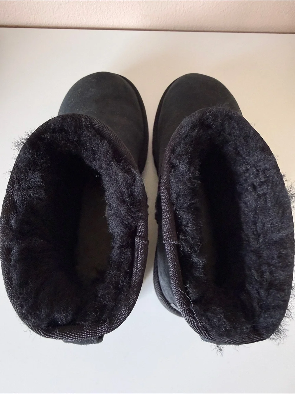 UGG Black Mini Boots 6